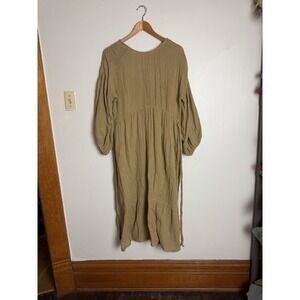 little cottonwood dress Women's Cotton Lagenloom Minimalist Large Prairie